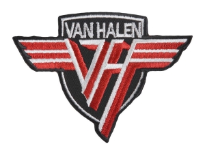 VAN HALEN [ iron on] -- Embroidered  Patch 