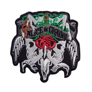 ALICE IN CHAINS [ iron on] -- Embroidered  Patch 