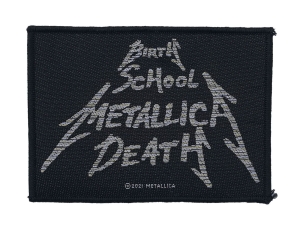Naszywka METALLICA - Birth School Metallica Death 