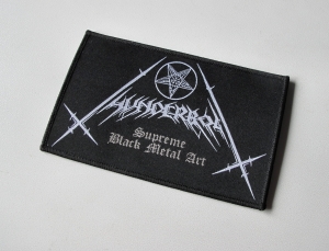 THUNDERBOLT - Supreme Black Metal Art -- Woven Patch