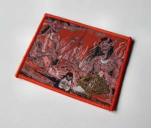 Naszywka MORTUARY - Blackened Images [red]