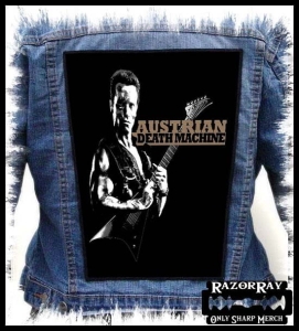 AUSTRIAN DEATH MACHINE - Arnold -- Backpatch