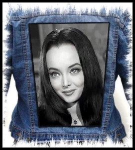 THE ADDAMS FAMILY - Morticia Addams -- Backpatch 