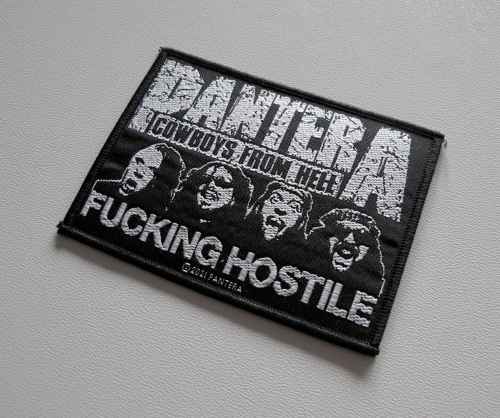 PANTERA - Fucking Hostile -- patch.JPG