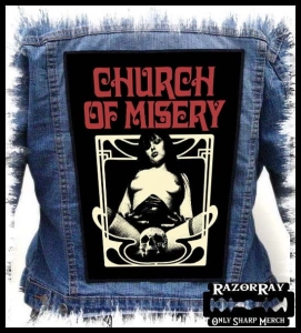CHURCH OF MISERY - Woman -- Backpatch 