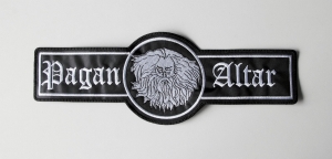 PAGAN ALTAR -- Embroidered Backpatch 