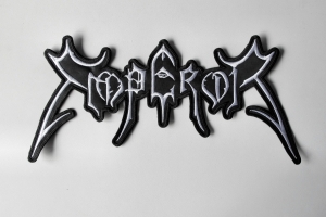 EMPEROR [white] -- Embroidered Backpatch 