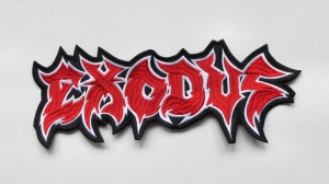 EXODUS -- Embroidered Backpatch 