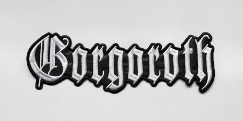 GORGOROTH -- Embroidered Backpatch.JPG