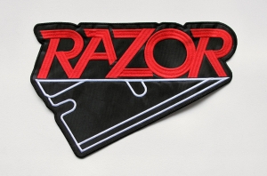 RAZOR -- Embroidered Backpatch