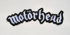 MOTORHEAD [white] -- Embroidered Backpatch 