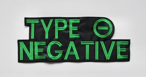 TYPE O NEGATIVE -- Embroidered Backpatch 
