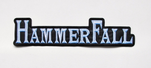 HAMMERFALL -- Embroidered Backpatch.JPG