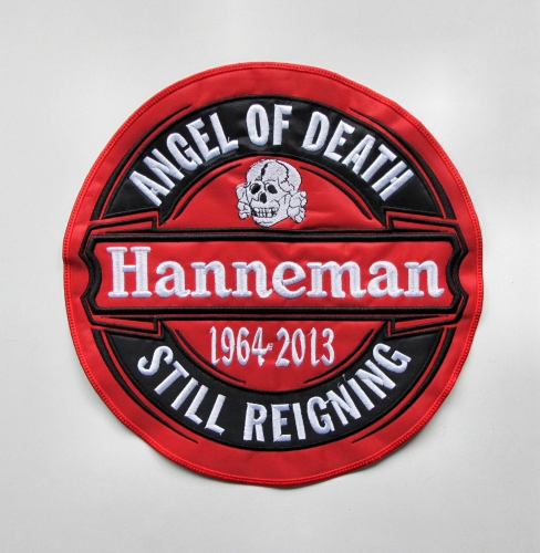 SLAYER - Hanneman  -- Embroidered Backpatch.JPG