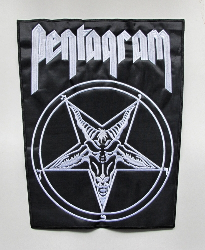 PENTAGRAM - Relentless  -- Embroidered Backpatch.JPG
