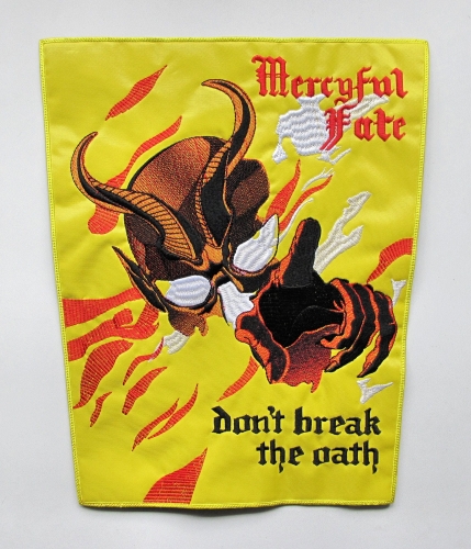 MERCYFUL FATE - Don't Break The Oath -- Embroidered Backpatch.JPG