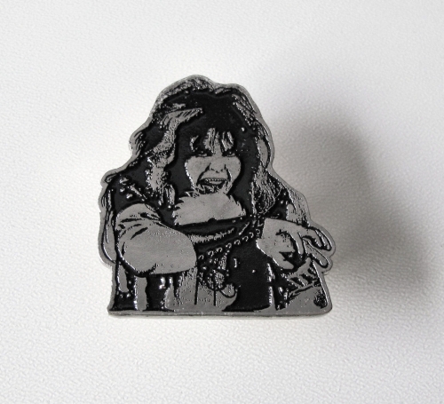 WASP - Blackie Lawless -- metal pin.JPG