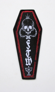RITUAL DEATH - Coffin --- Woven Patch 