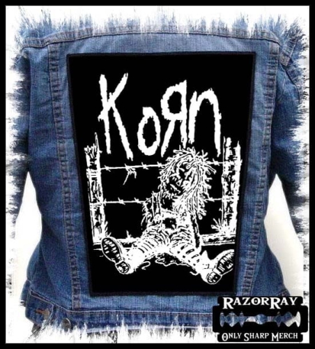 KORN - Korn -- backpatch back patch.jpg
