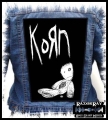 KORN - Issues [black&amp;white] -- backpatch back patch.jpg