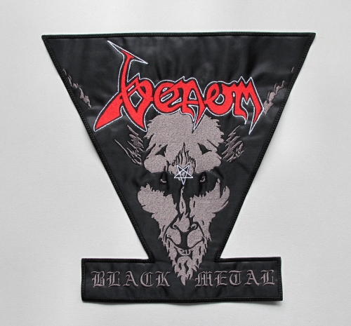 VENOM - Black Metal  -- Embroidered Backpatch.JPG