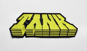 TANK - Logo -- Embroidered Backpatch 