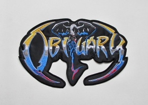 OBITUARY - End Logo -- Embroidered Backpatch 
