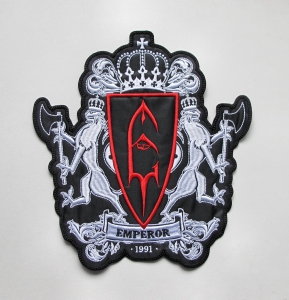 EMPEROR - Lions -- Embroidered Backpatch 
