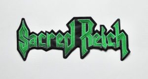SACRED REICH - Logo -- Embroidered Backpatch 