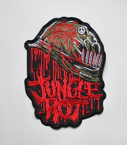 JUNGLE ROT -- Embroidered Backpatch.JPG