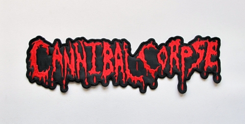 CANNIBAL CORPSE - Logo [red]   -- Embroidered Backpatch.JPG