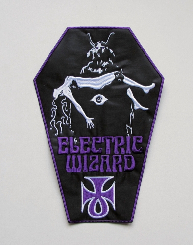 ELECTRIC WIZARD - Witchcult [coffin] -- Embroidered Backpatch.JPG