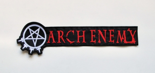 ARCH ENEMY  -- Embroidered Backpatch.JPG