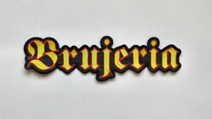 BRUJERIA -- Embroidered Backpatch 