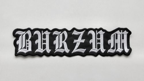 BURZUM  -- Embroidered Backpatch.JPG