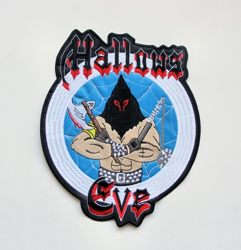 HALLOWS EVE  -- Embroidered Backpatch.JPG