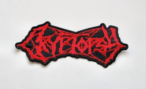 CRYPTOPSY [red] -- Embroidered Backpatch 