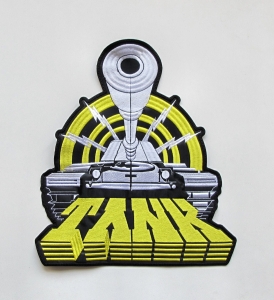 TANK -- Embroidered Backpatch 
