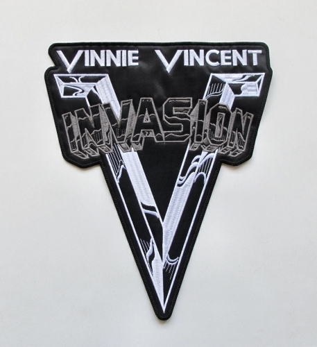 VINNIE VINCENT -  Invasion    -- Embroidered Backpatch.JPG