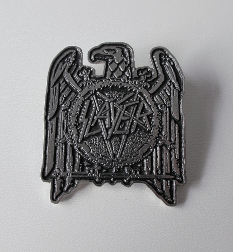 SLAYER - Eagle -- metal pin.JPG