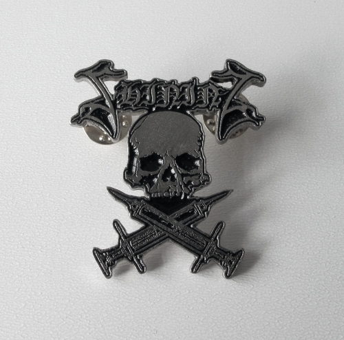 SHINING - We Are The Enemy --- metal pin.JPG