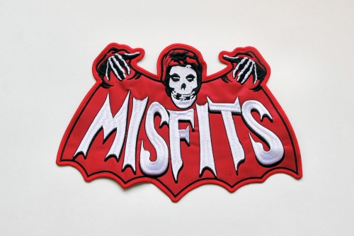 MISFITS - Bat  -- Embroidered Backpatch.JPG