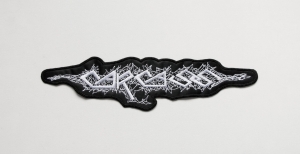 CARCASS - Logo [white] -- Embroidered Backpatch 