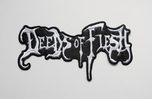 DEEDS OF FLESH -- Embroidered Backpatch.JPG