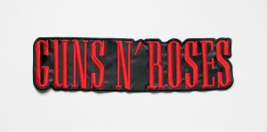 GUNS N ROSES - Logo -- Embroidered Backpatch 