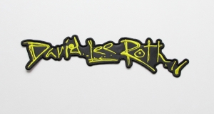 DAVID LEE ROTH -- Embroidered Backpatch 