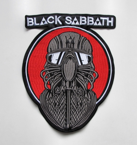 BLACK SABBATH - Mask -- Embroidered Backpatch.JPG