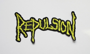REPULSION [yellow] -- Embroidered Backpatch 