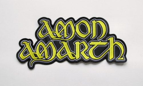 AMON AMARTH [yellow-white] -- Embroidered Backpatch.JPG