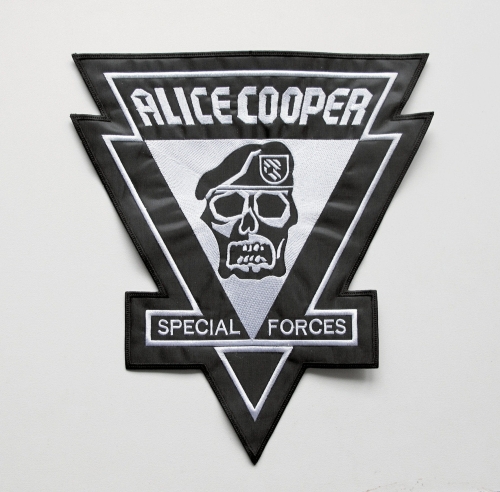 ALICE COOPER - Special Forces  -- Embroidered Backpatch.JPG